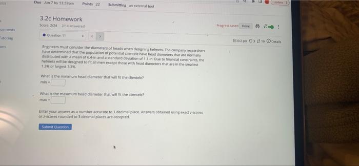 Solved 3.2c Homework Score: 2/24 2/14 answered Question 10 > | Chegg.com