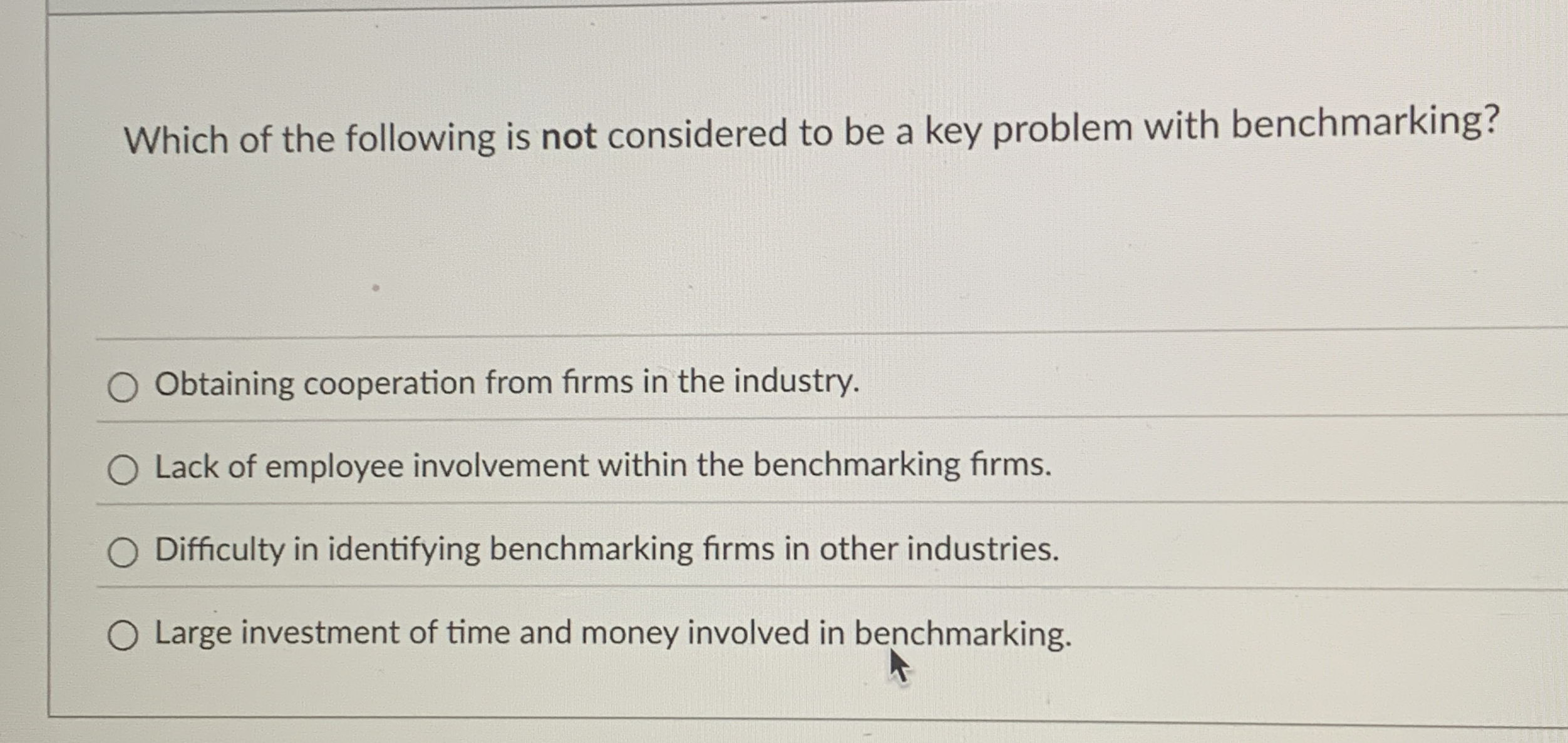 Solved Which of the following is not considered to be a key | Chegg.com