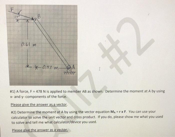 Solved vectors calculus full work show steps will upvote do | Chegg.com