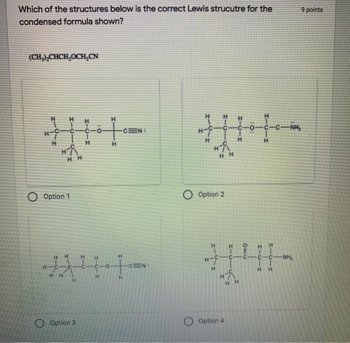 solved-9-points-which-of-the-structures-below-is-the-correct-chegg