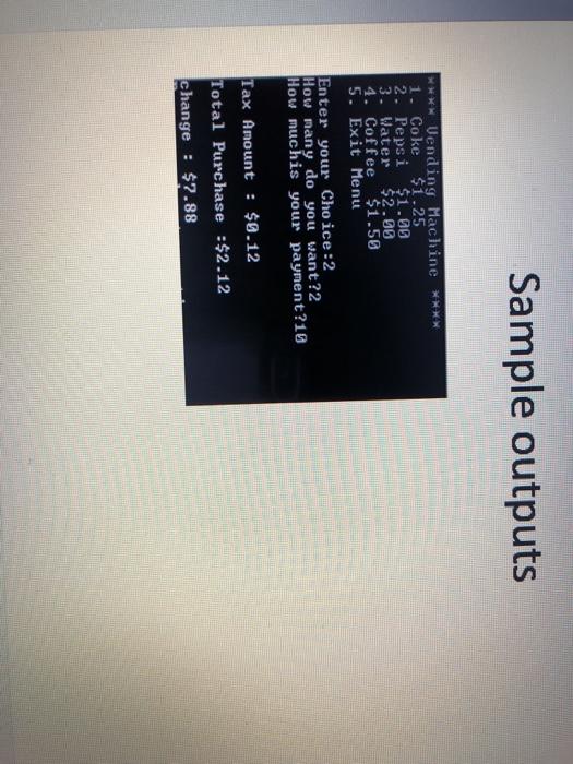 Solved Problem 1 Complete a program that allows the user to | Chegg.com