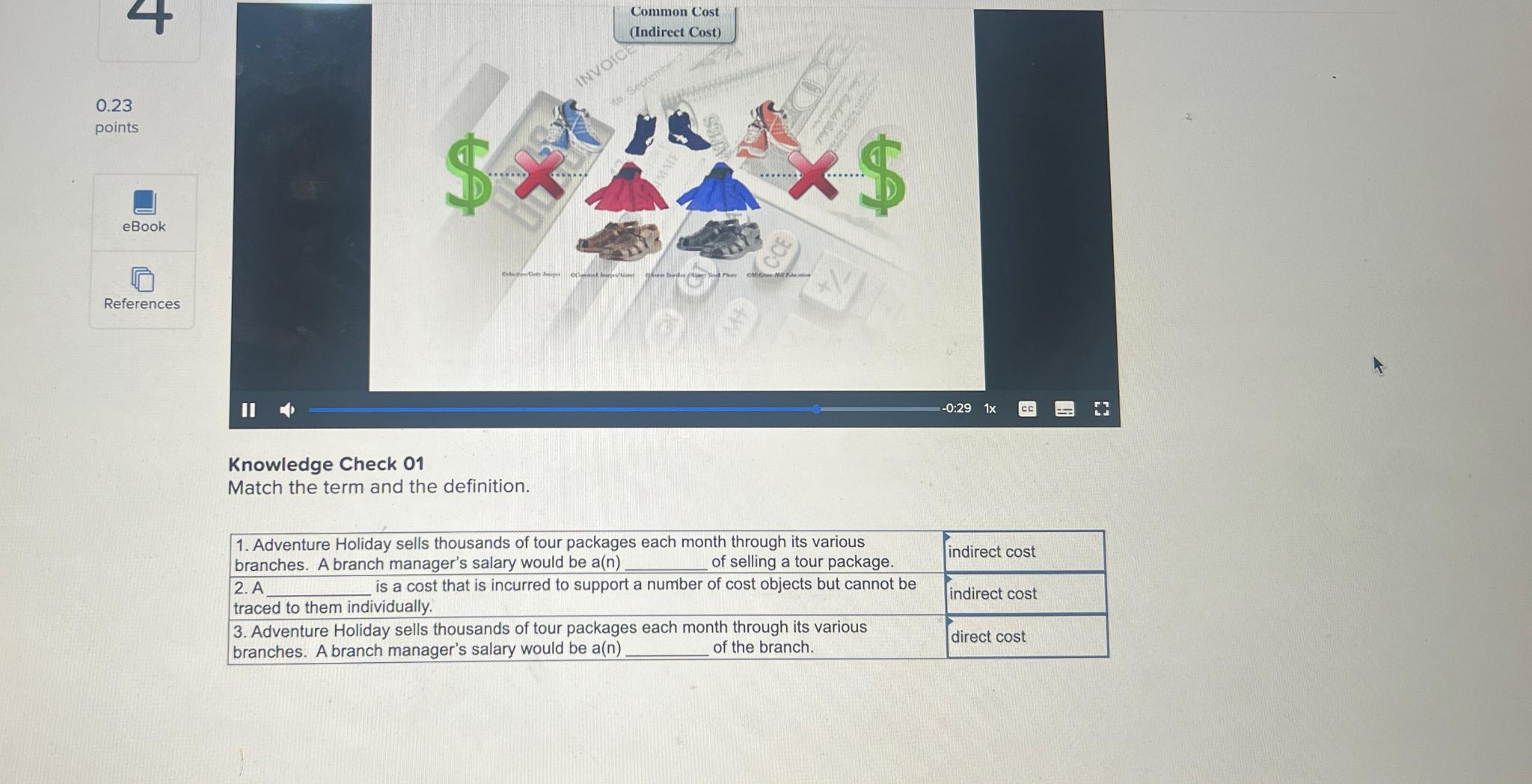 Solved Knowledge Check 01Match the term and the | Chegg.com