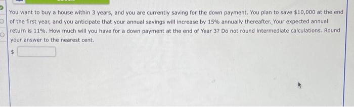 Save for a on sale house in a year