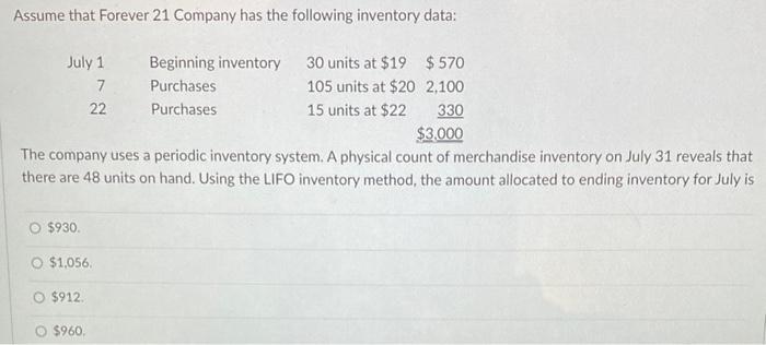 Inventory Control Associate @ Forever 21