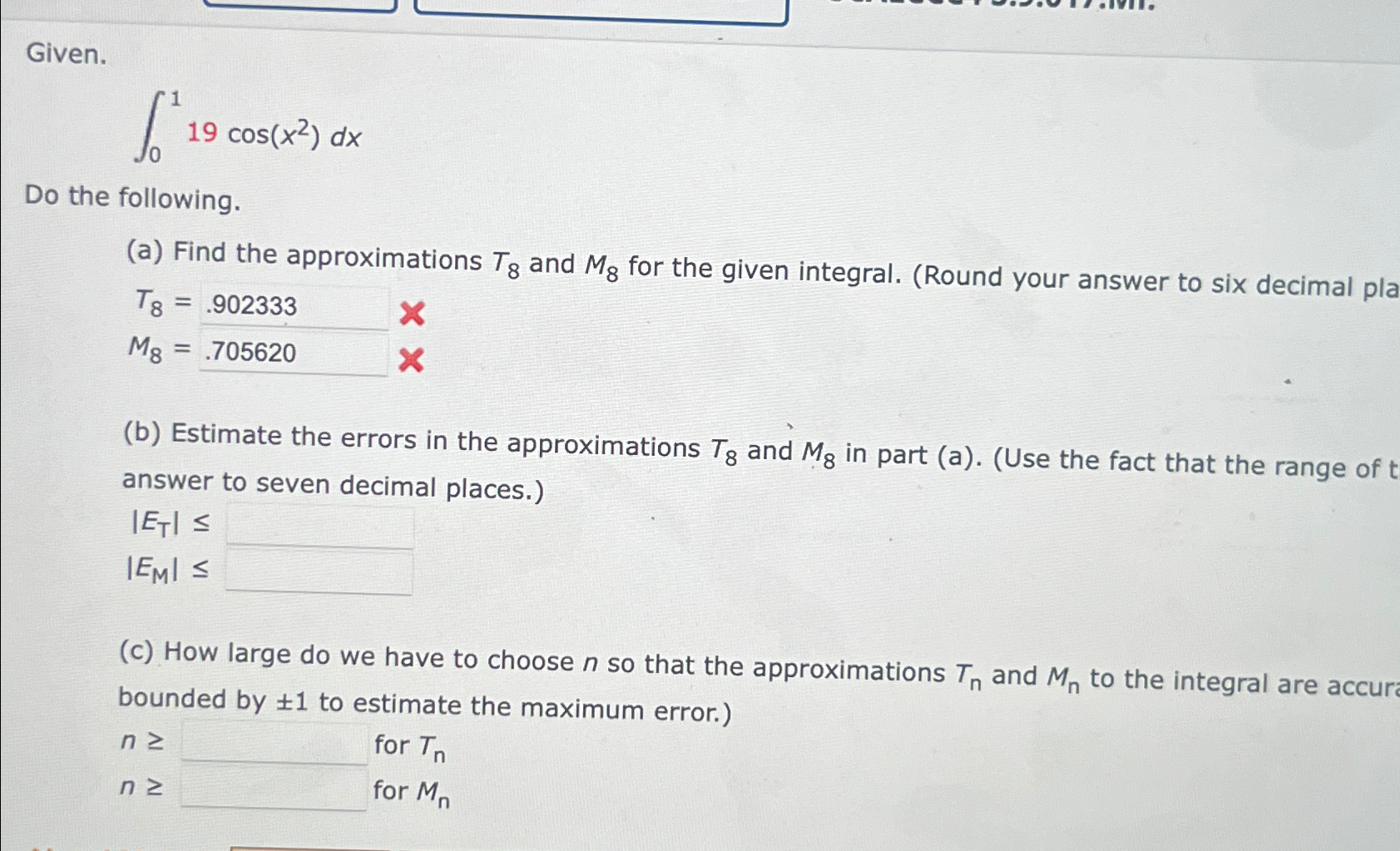Solved Could I get the answers for these | Chegg.com