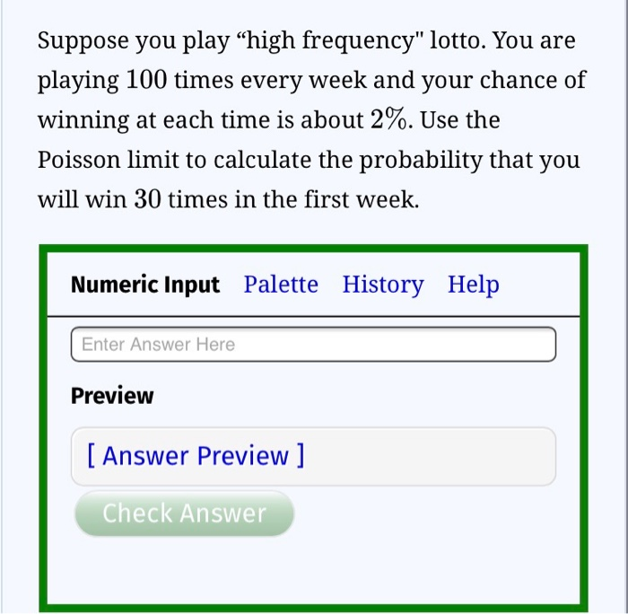 lotto play times