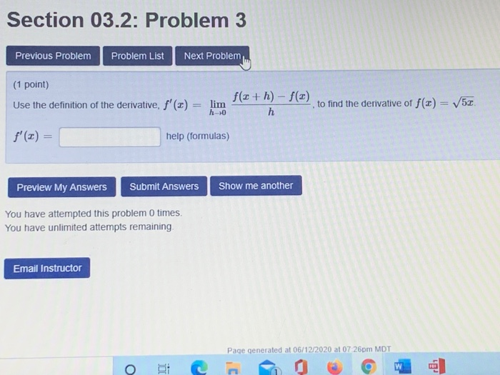 Solved Section 03.2: Problem 2 Previous Problem Problem List | Chegg.com