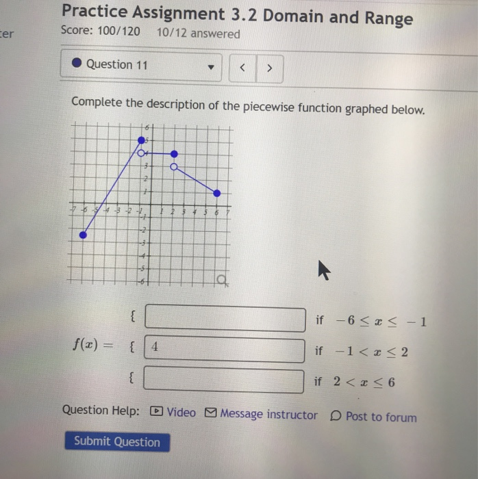 practice assignment 3.2 domain and range