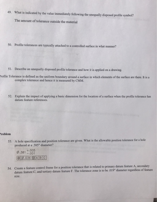 Solved 49. What is indicated by the value immediately | Chegg.com