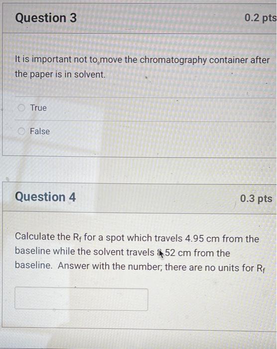 Solved Question 1 0.2 pts Which is true of the units for Rť? | Chegg.com