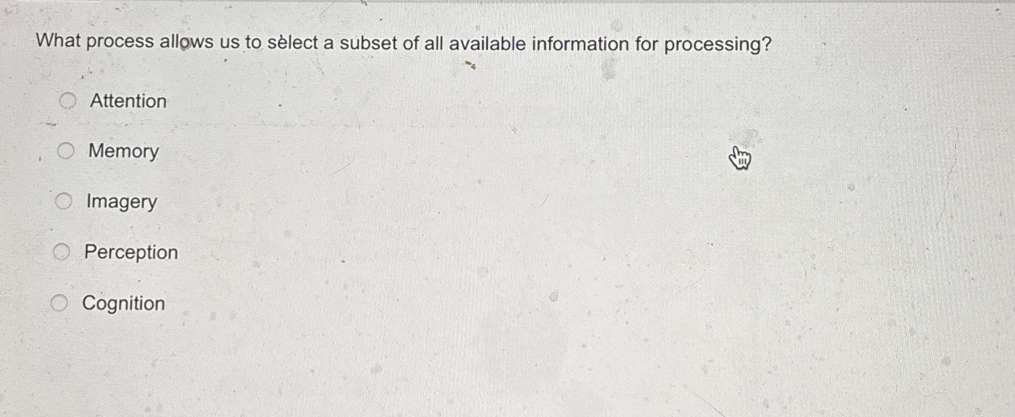 Solved What process allows us to sèlect a subset of all | Chegg.com