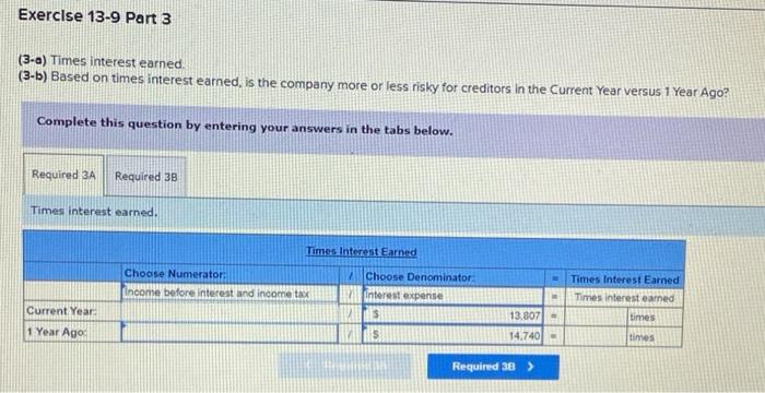 Solved Required Information Exercise 13-9 Analyzing risk and | Chegg.com