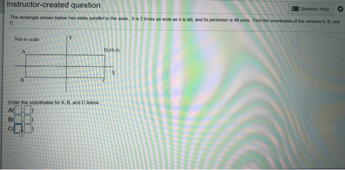 Solved Instructor-created question Question Help The | Chegg.com