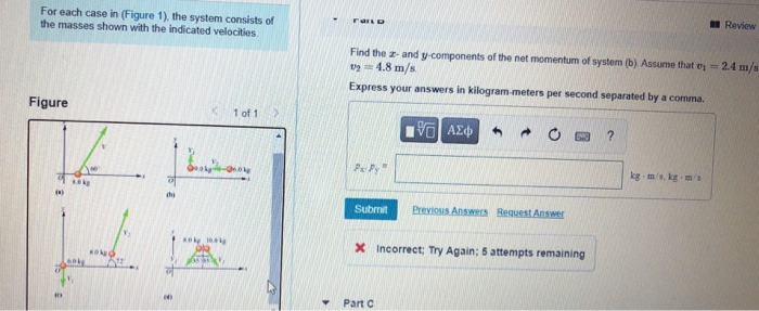 Solved For each case in (Figure 1), the system consists of | Chegg.com
