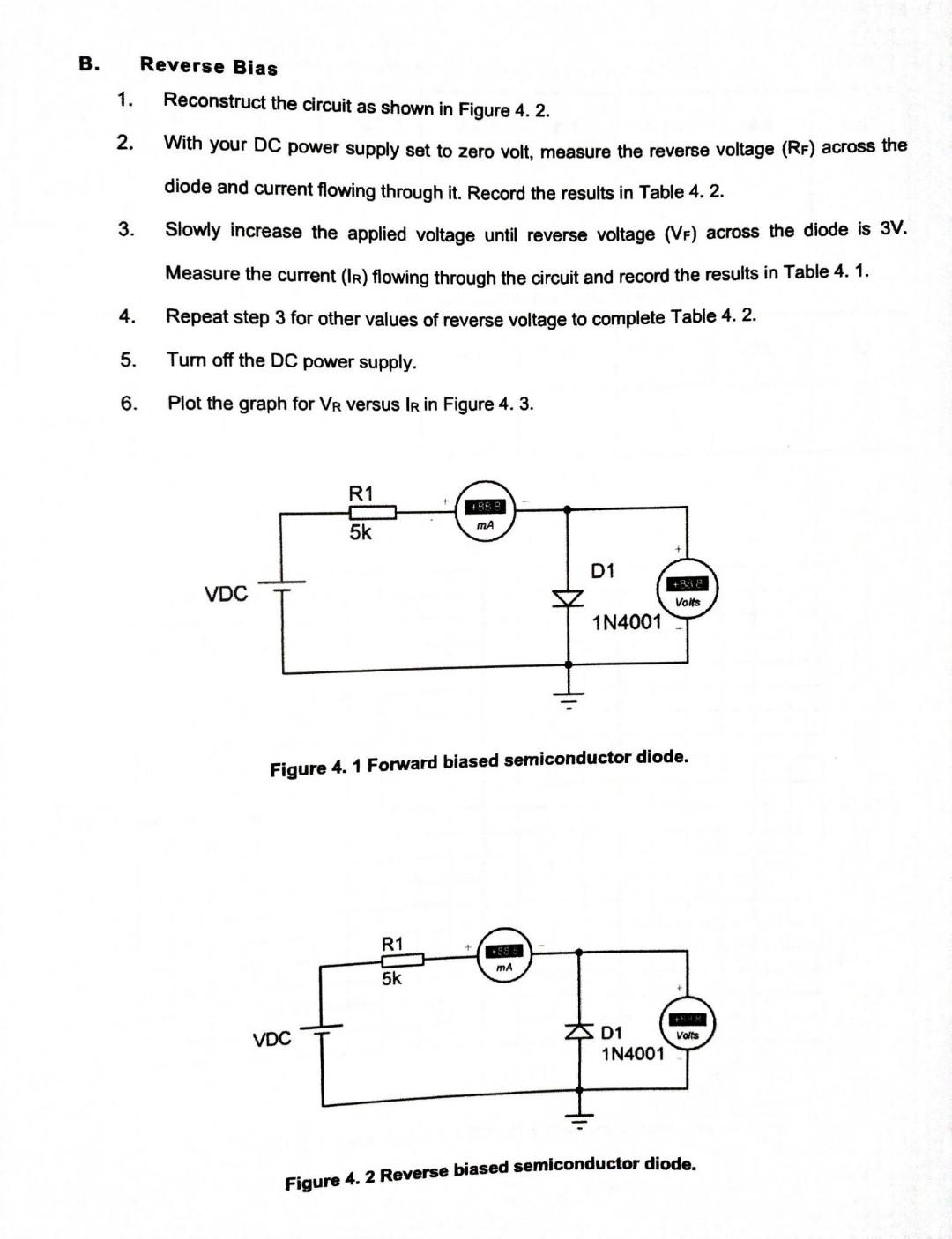 Activity No. 4 Semiconductor Diode Characteristic