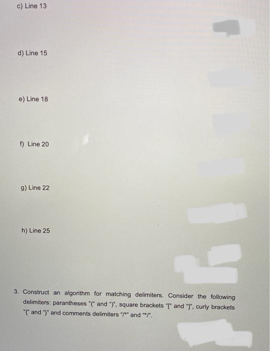 Solved 1. Based on the Java codes in Figure 1, state the | Chegg.com