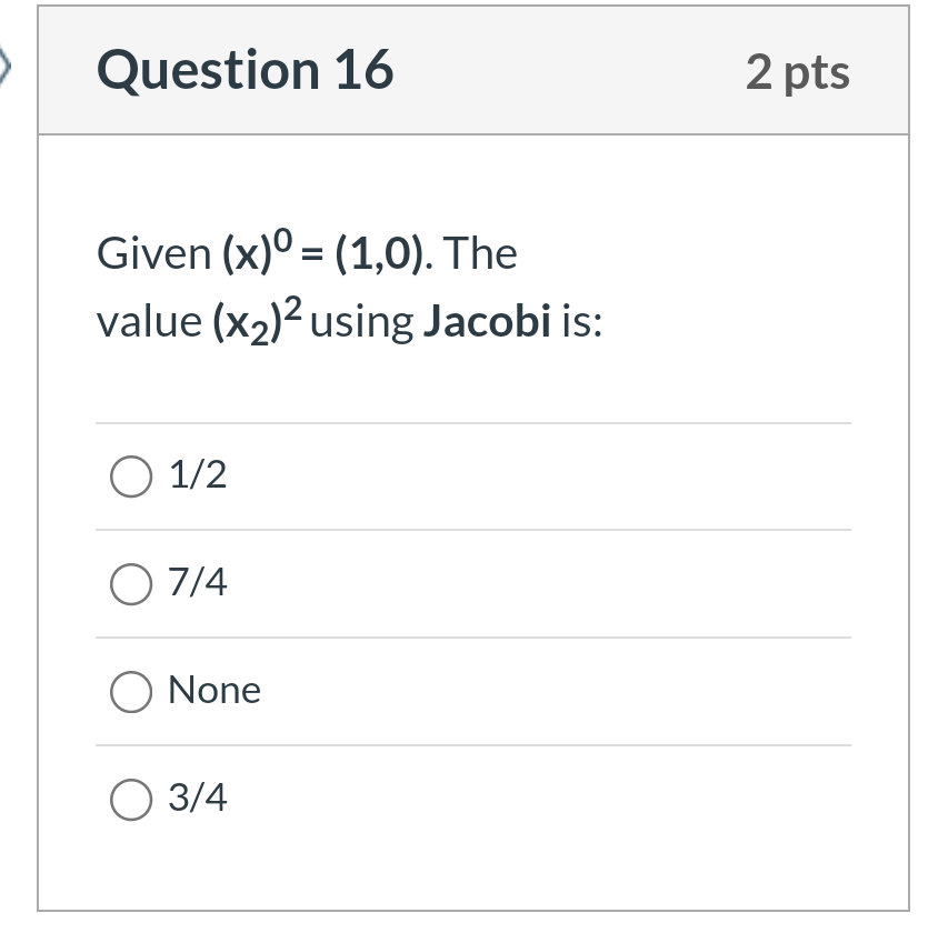 Solved Question 14 2 pts Use the following set of equations | Chegg.com