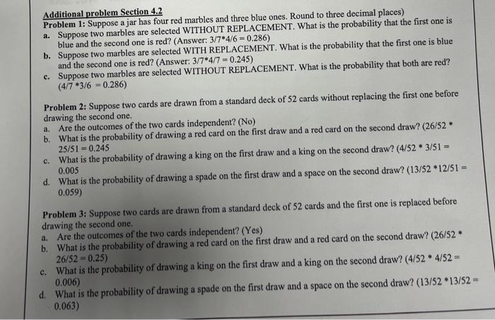 Solved Additional problem Section 4.2 Problem 1: Suppose a | Chegg.com