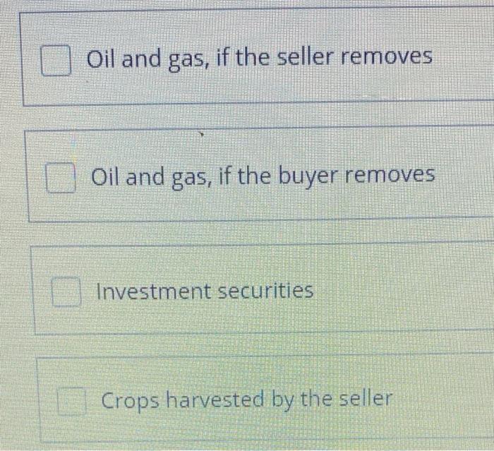 1.what products are included in the UCC definition of