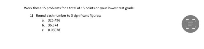 for homework a student has to complete 15 problems