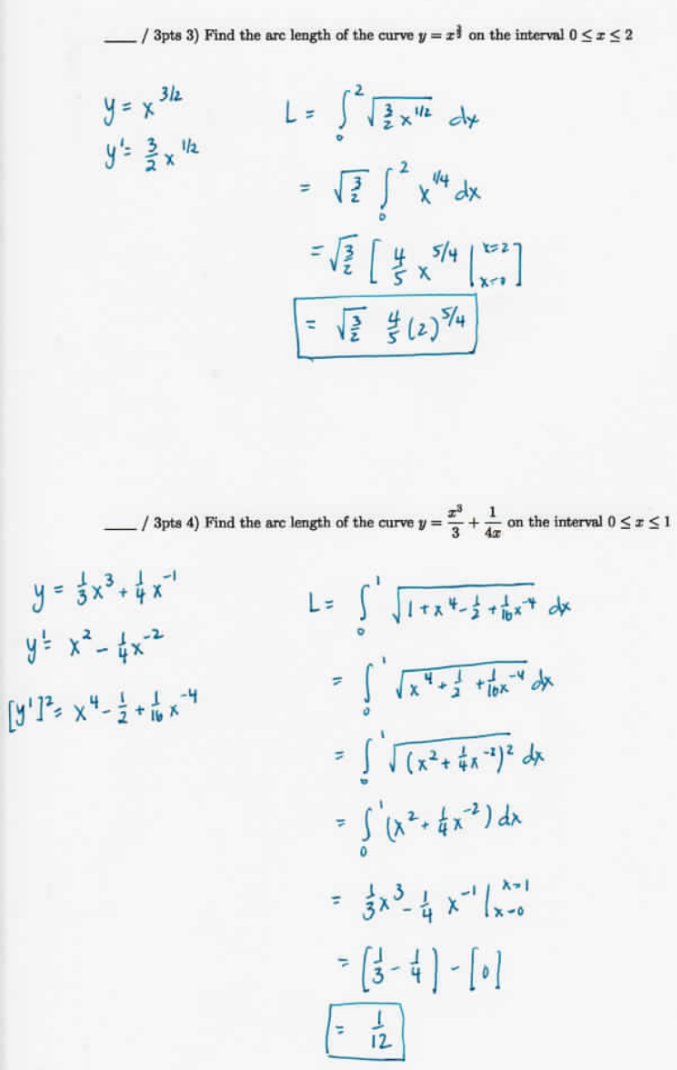 Solved Please grade each of the following problems that | Chegg.com