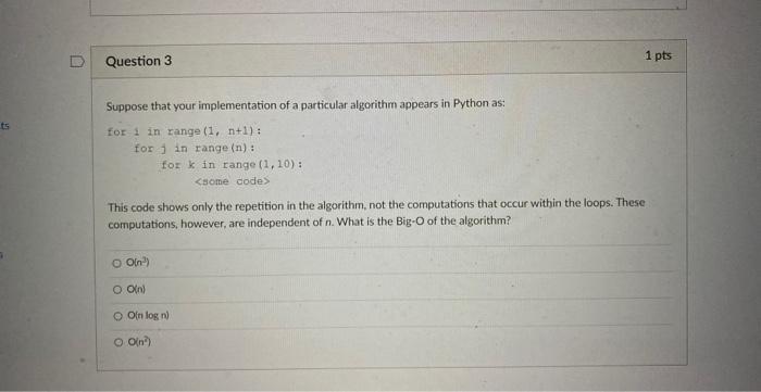 Solved The find method below determines if a given value is | Chegg.com