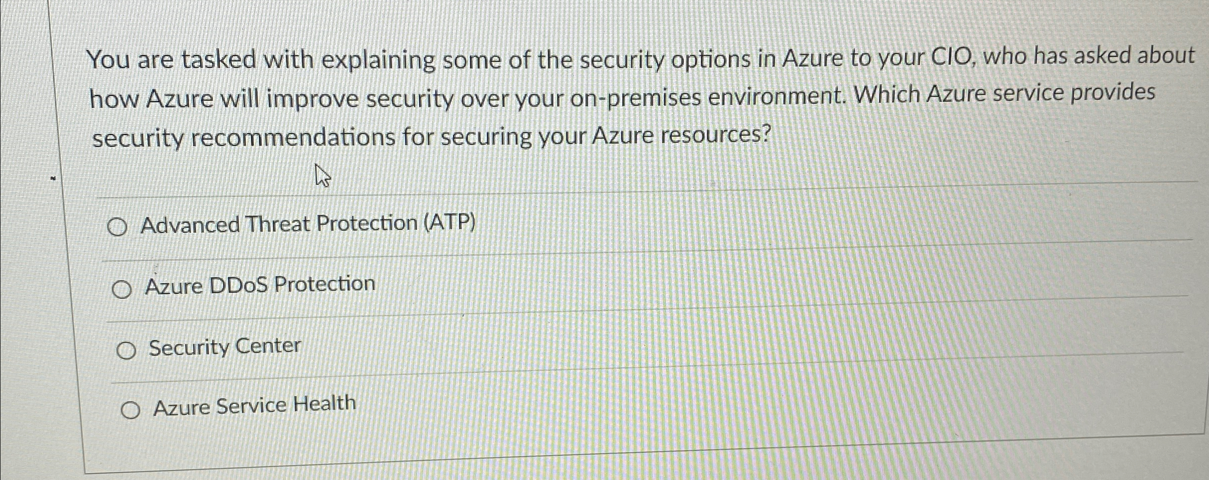 Solved You are tasked with explaining some of the security | Chegg.com