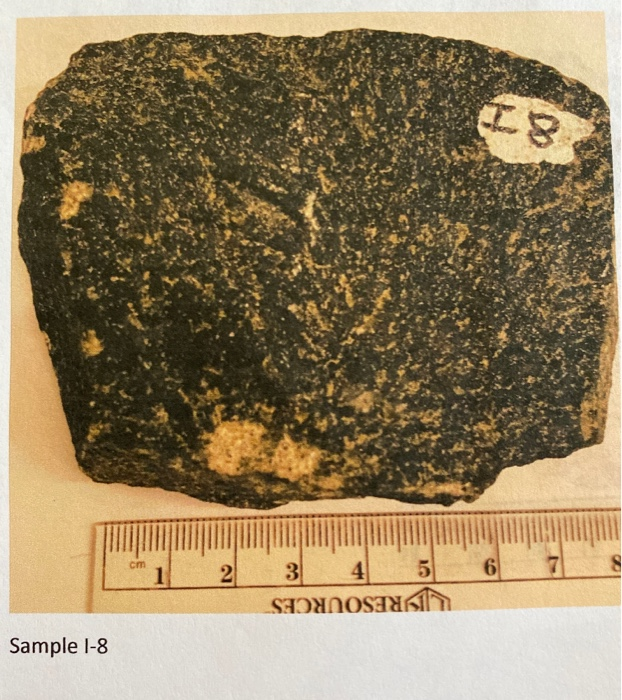 Solved Igneous Rock Identification Chart