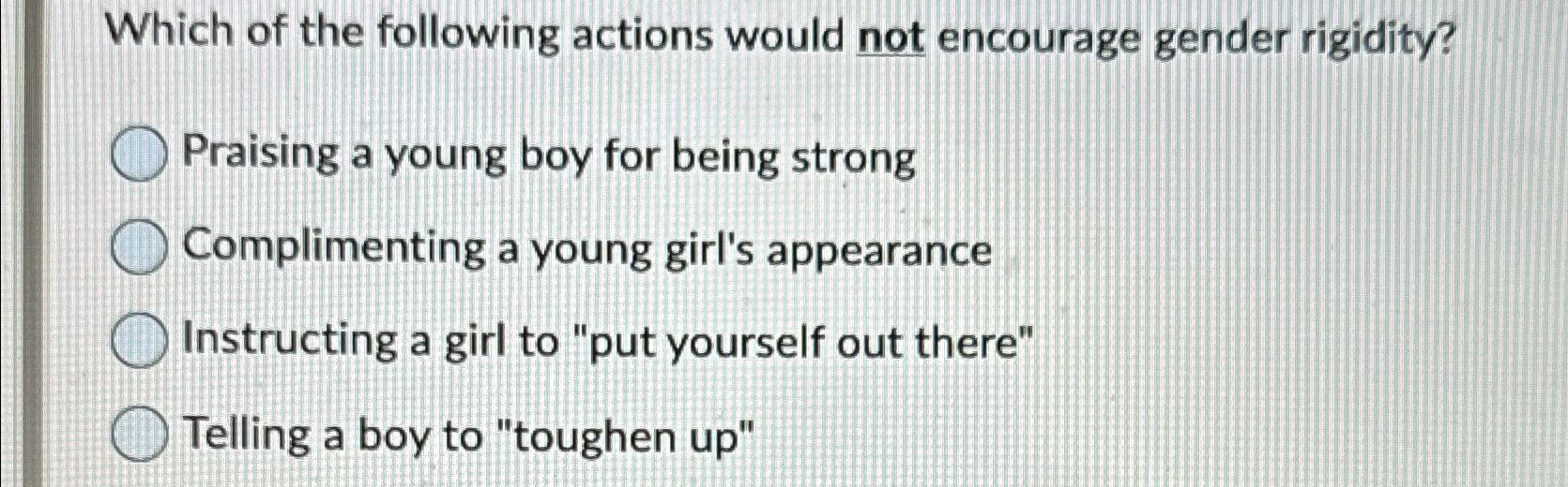 Solved Which of the following actions would not encourage | Chegg.com