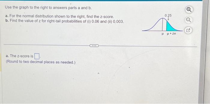 Solved Use The Graph To The Right To Answers Parts A And B. | Chegg.com