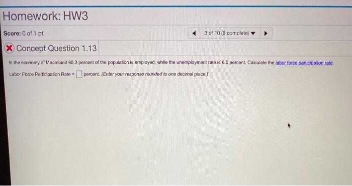 Solved Homework: HW3 Score: 0 of 1 pt 3 of 10 (8 complete) X | Chegg.com