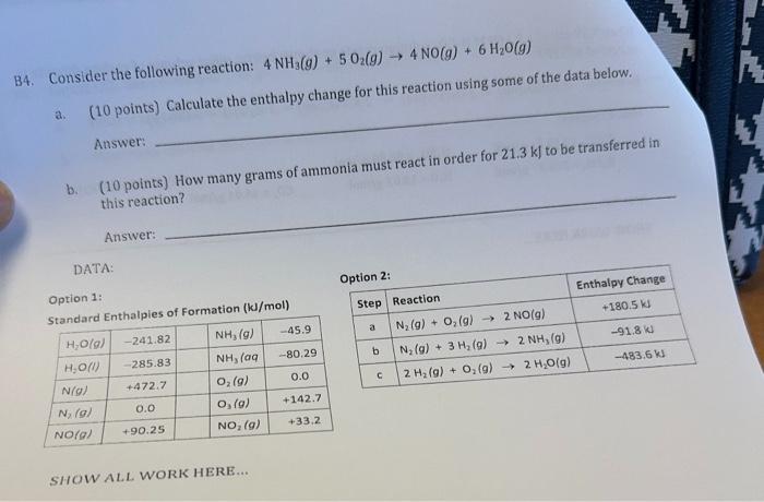Solved 4pts Complete The Following Equations If A Reaction Chegg Com