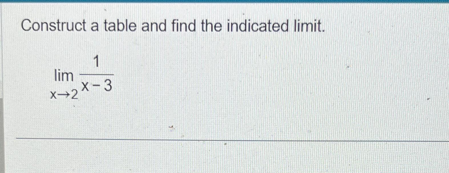 Construct a table and find the indicated | Chegg.com