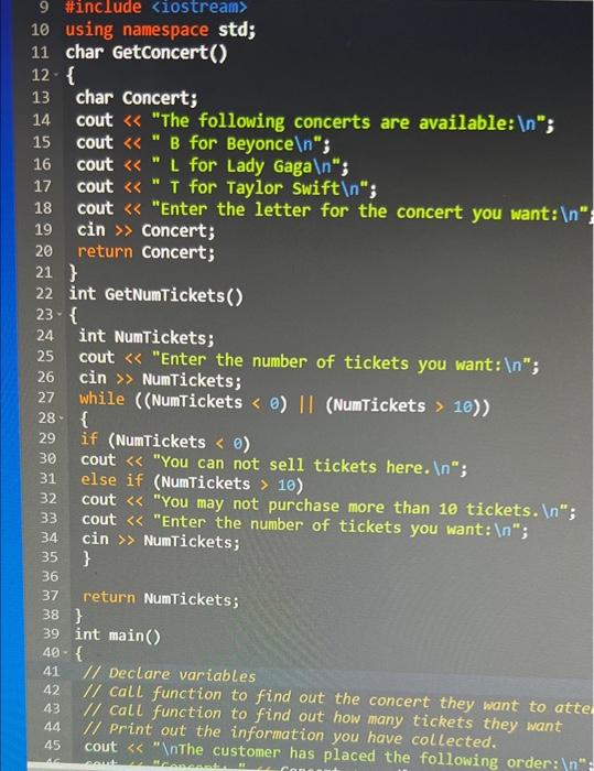 Solved Step 1: Copy this program into your C++program | Chegg.com