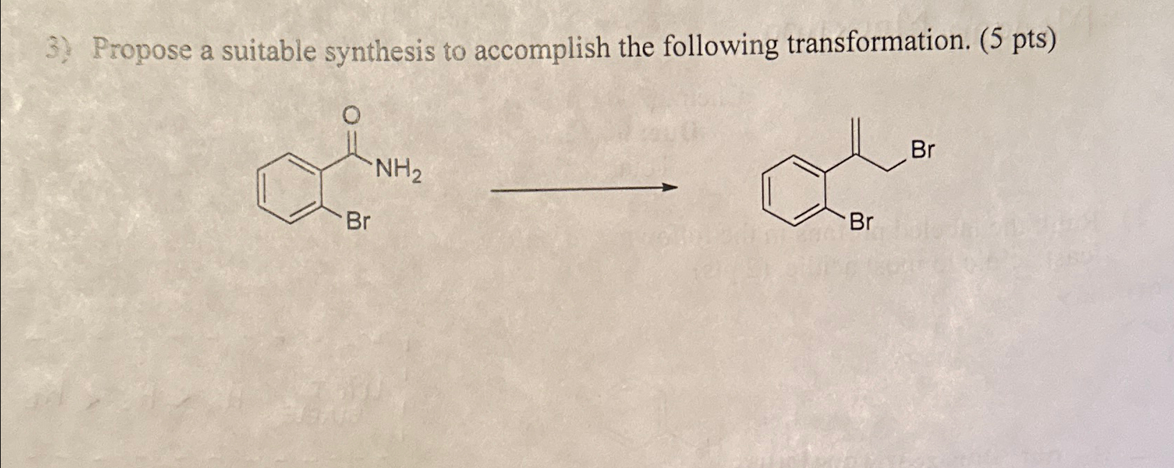 Solved Propose A Suitable Synthesis To Accomplish The | Chegg.com