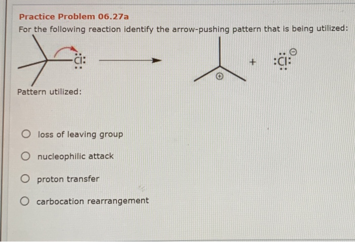 Solved Practice Problem 06.27a For the following reaction | Chegg.com
