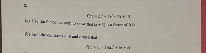 factor x 3 x 2 17x 15