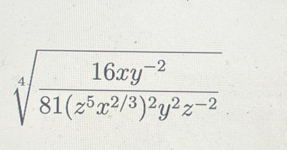 Solved 16xy 281 Z5x23 2y2z 24