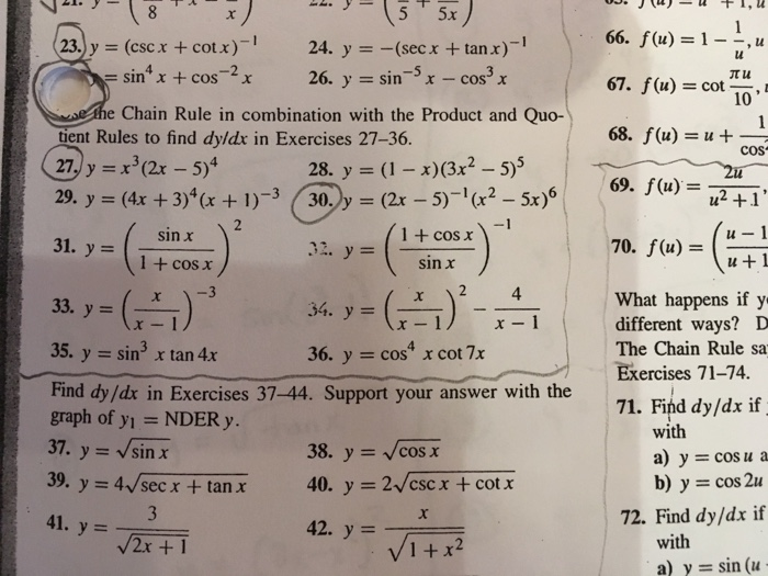 Solved 1 2 67 F U Cot V1 1 18 X J 55x 23 Y Chegg Com