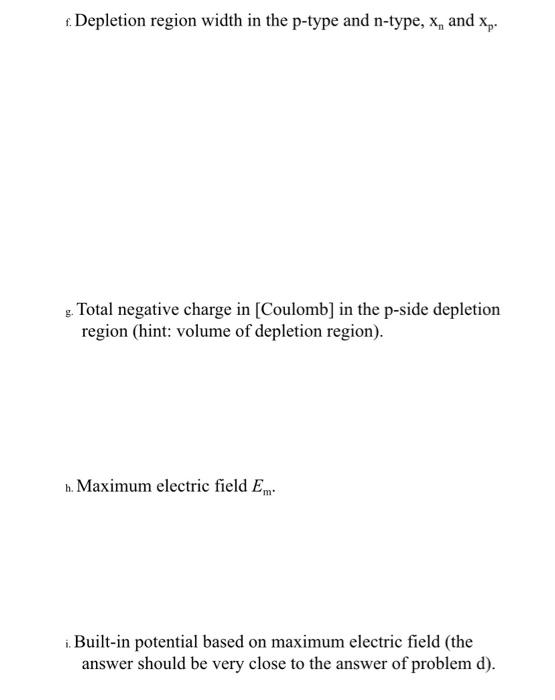 Solved 2. (50%) An intrinsic Si sample is doped with donors | Chegg.com