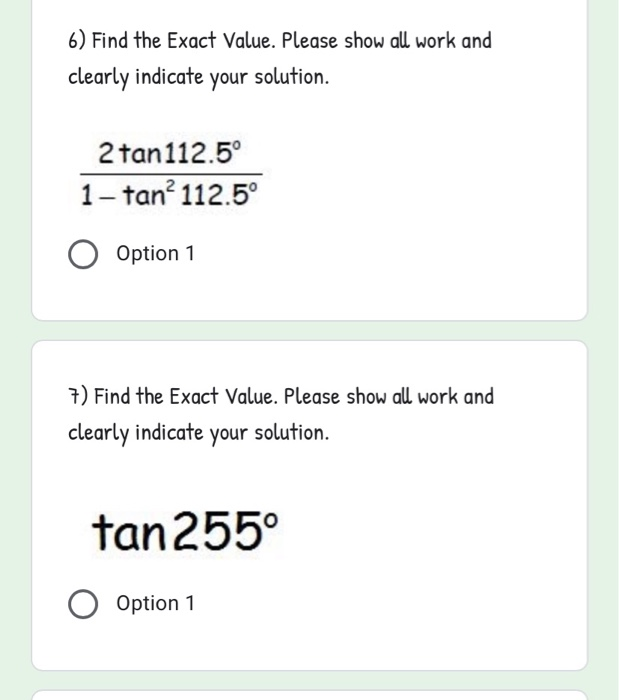 Solved A docs.google.com 1) Please show all work and clearly | Chegg.com