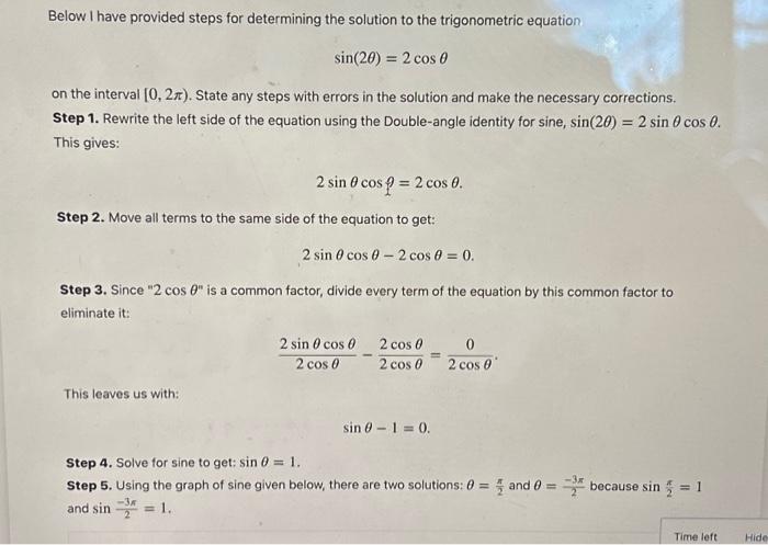 Solved Below I have provided steps for determining the | Chegg.com