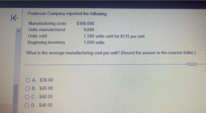 solved-pederson-company-reported-the-following-what-is-the-chegg