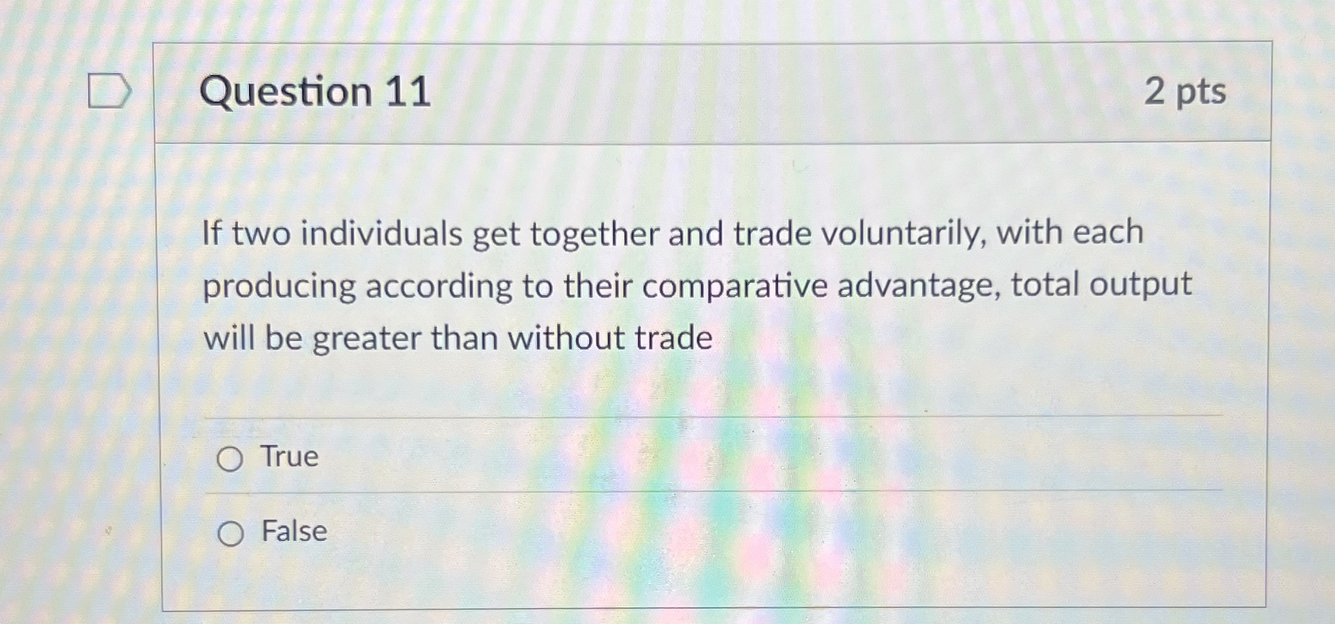 Solved Question 112 ﻿ptsIf two individuals get together and | Chegg.com