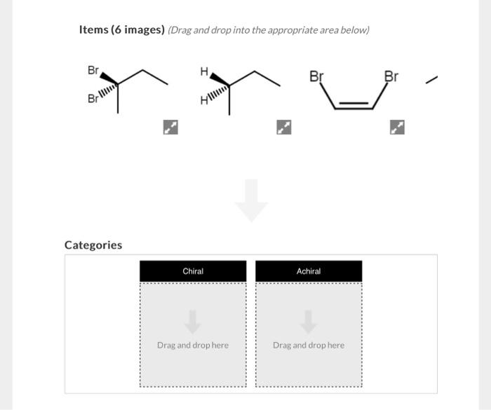 Solved Items (6 Images) (Drag And Drop Into The Appropriate | Chegg.com