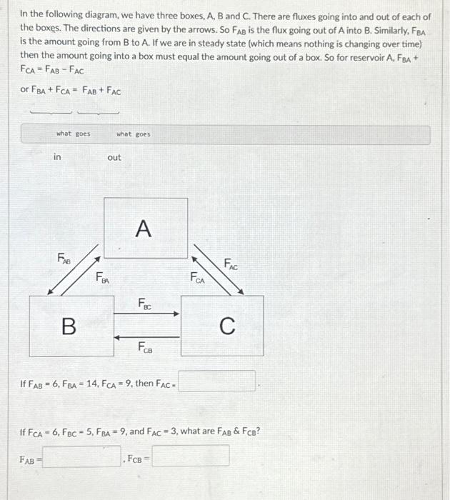 [Solved] In the following diagram, we have three boxes, A,
