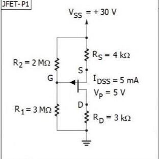 Solved For the following JFET biasing circuit, perform dc | Chegg.com