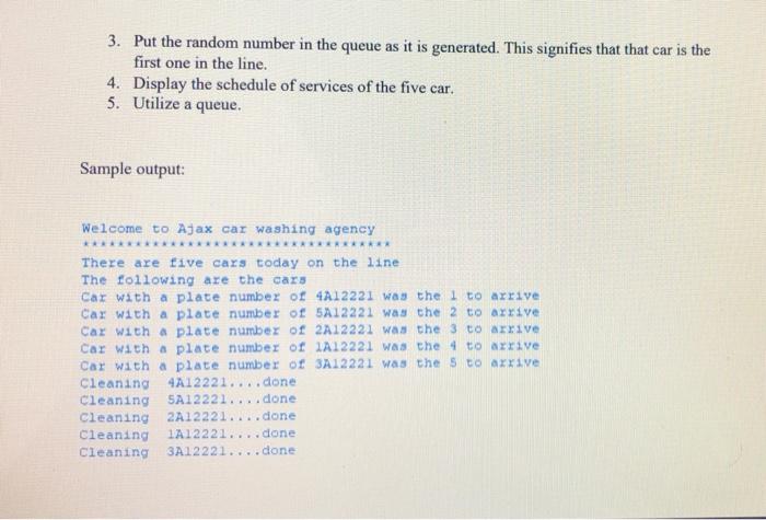 Solved Stack and Queues Instruction: Create the python | Chegg.com
