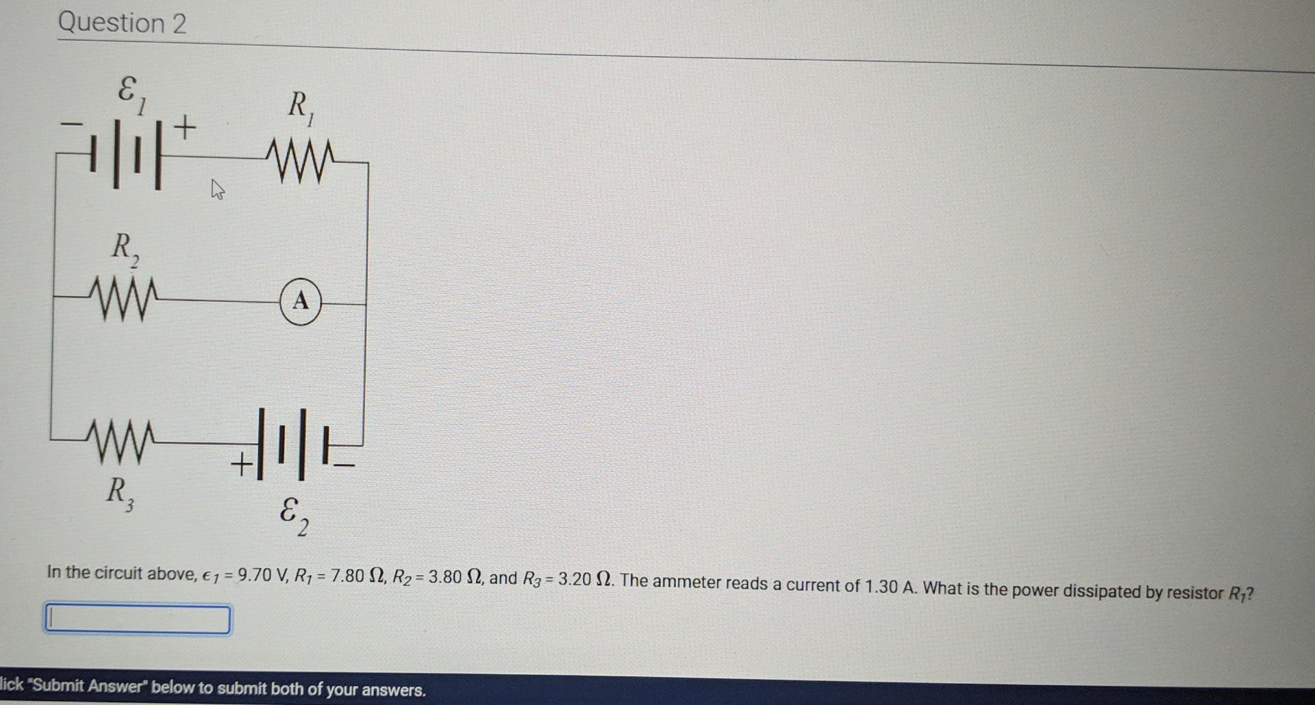Solved Question 1 R3 Ri + V WWW R2 R4 W The figure shows a | Chegg.com