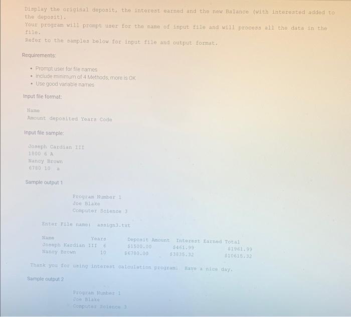 Solved PLEASE WRITE COMMENTS THROUGHOUT YOUR CODE EXPLAINING | Chegg.com
